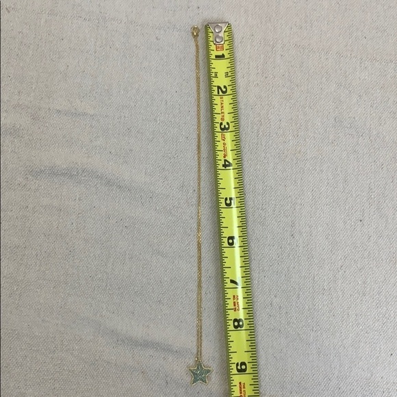 Gold washed Sterling Silver Starfish necklace - Picture 6 of 8